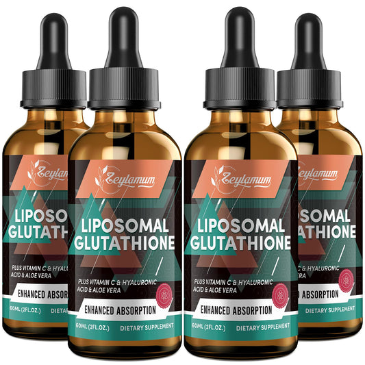 Zeylamum liposomal glutathione liquid bottle showing premium absorption potential