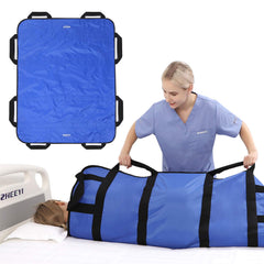 ZHEEYI vista frontal en cama mostrando ajuste y protección
