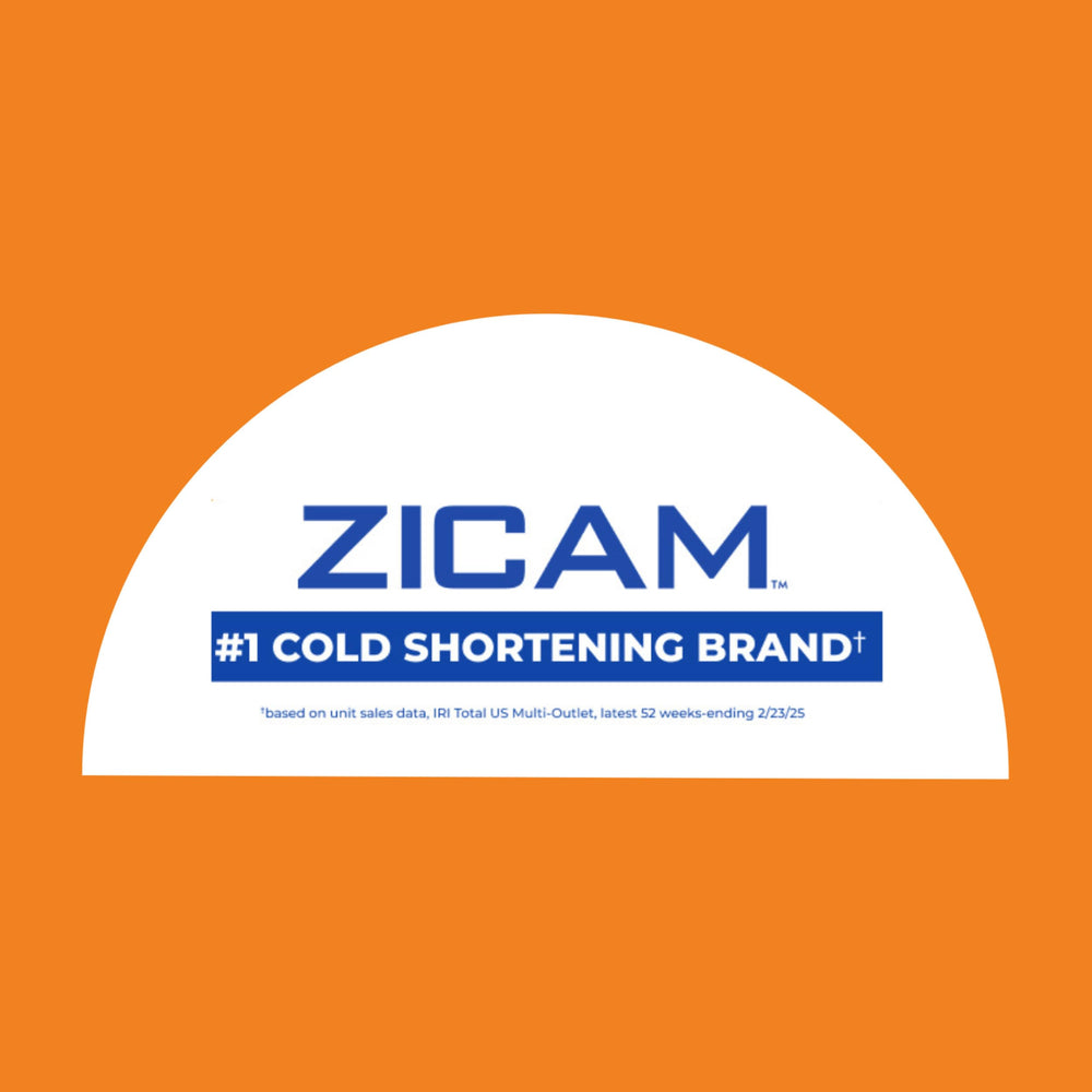 Zicam estilo de vida activo con frasco en bolso para llevar