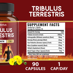 Zolotus etiqueta con ingredientes y certificación cGMP visible para confianza
