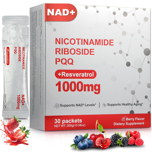 Zooone NAD+ líquido en formato stick-pack para dosis diaria rápida