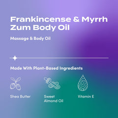 Zum textura del aceite en palma destacando deslizamiento nutritivo
