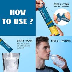 Zwrhealth sobres dispuestos en mesa, ideal para llevar y consumir fuera