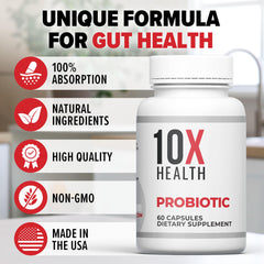 10X Health estilo de vida activo mostrando soporte para bienestar