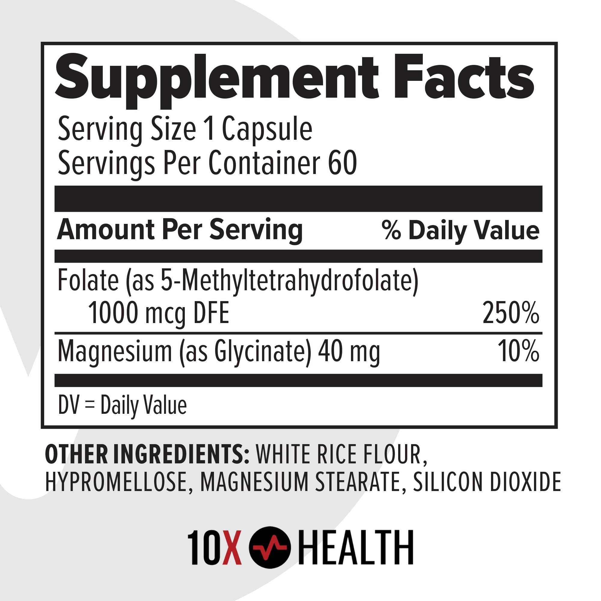 10X Health frasco en cocina, su uso cotidiano y conveniencia