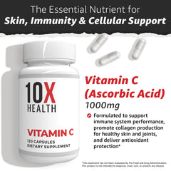 10X Health textura de la cápsula, beneficio calidad y pureza