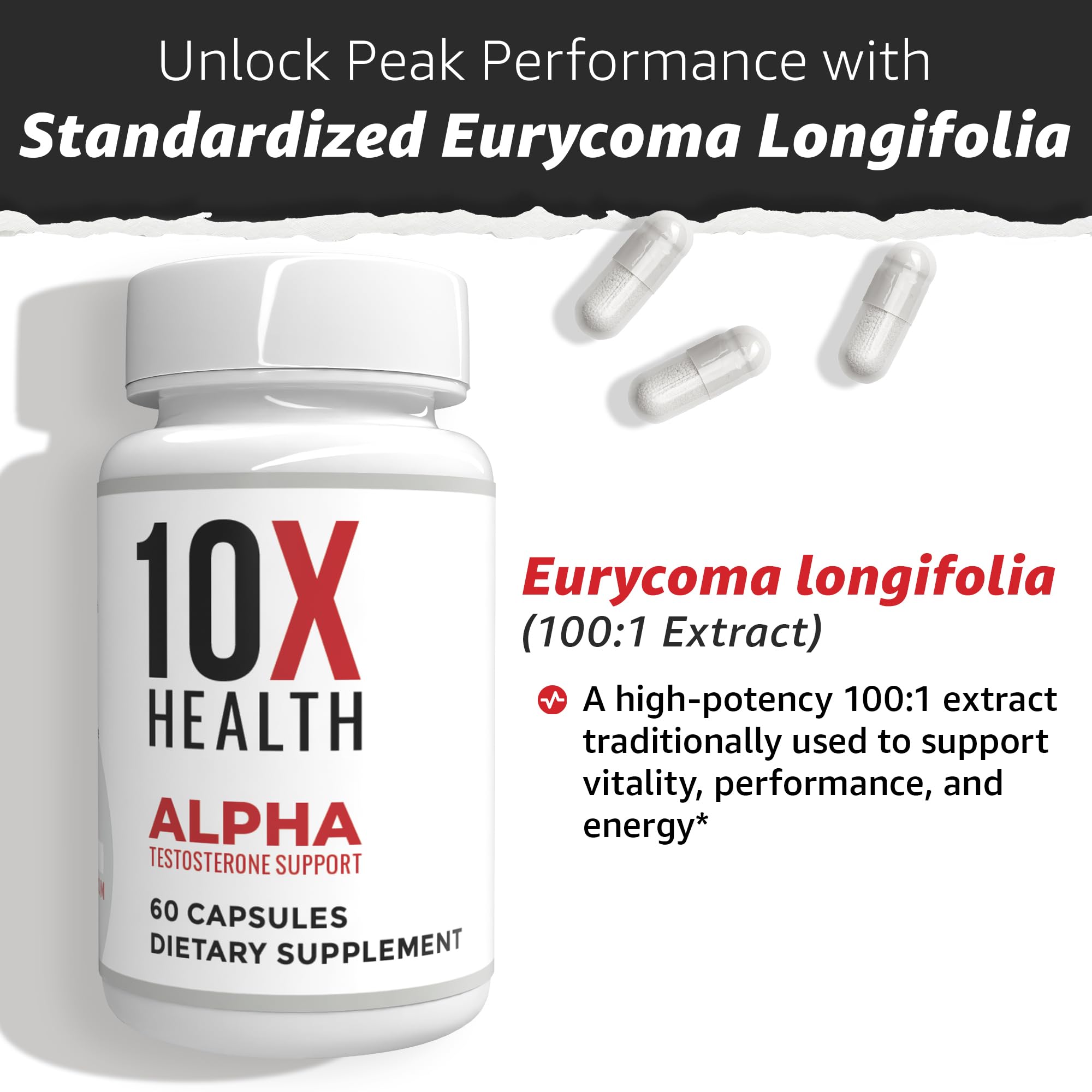 10X Health primer plano de la textura de la cápsula, fácil absorción