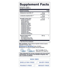 1MD Nutrition vista interna del contenido resaltando la mezcla probiótica y prebiótica