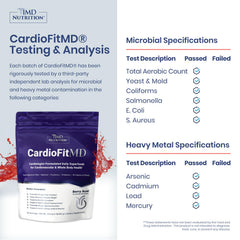 1MD Nutrition bebida preparada en vaso, apoyo energético inmediato