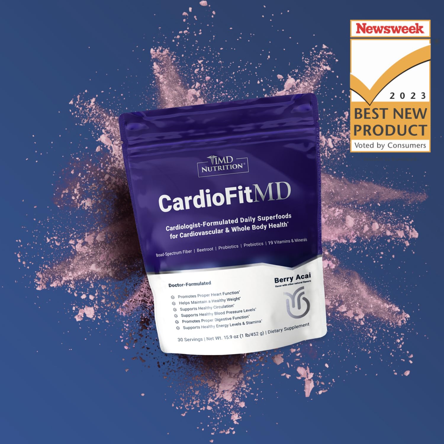 1MD Nutrition textura del polvo de remolacha, mezcla fina y fácil disolución