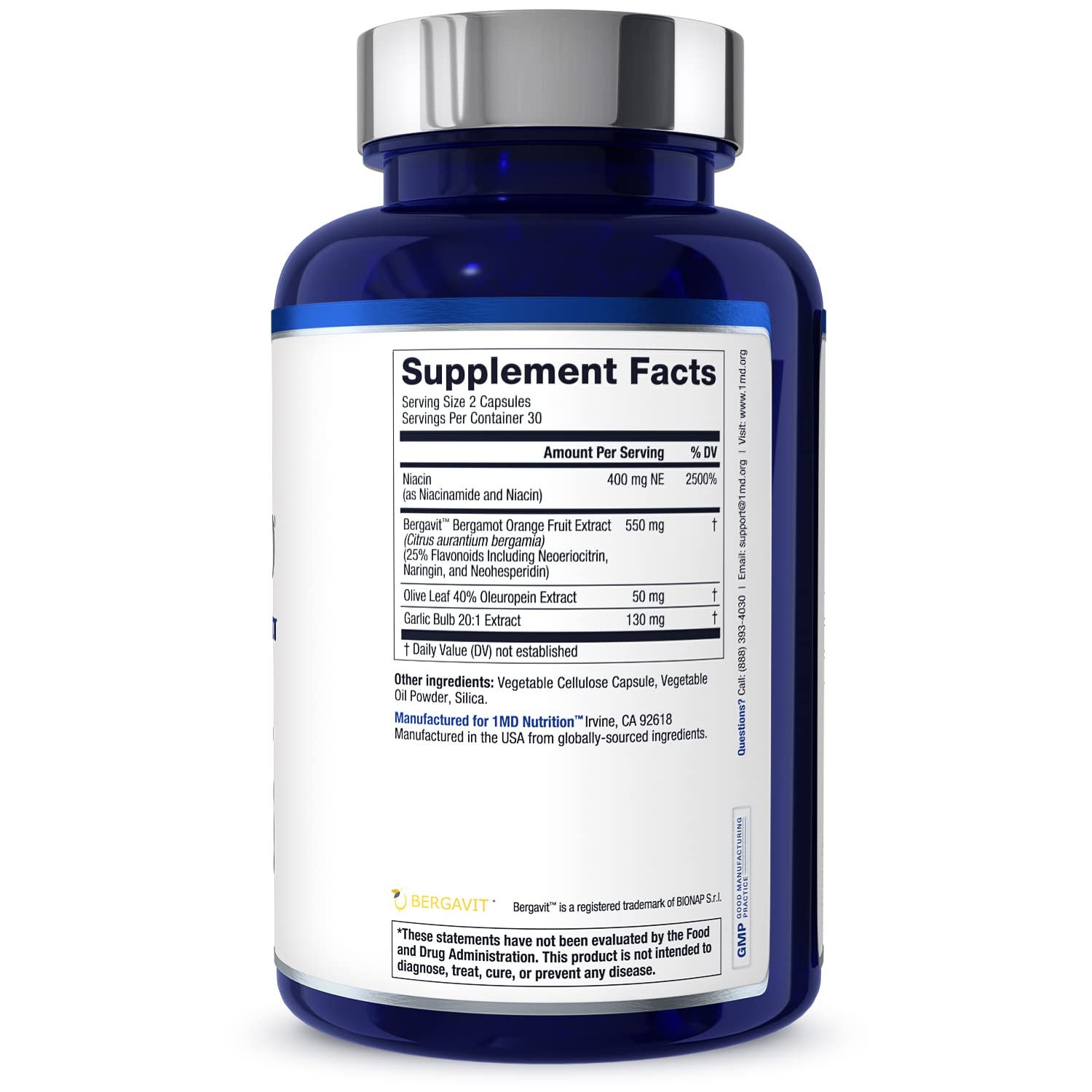 1MD Nutrition cápsula junto a moneda para comparar tamaño real