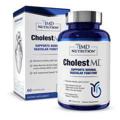 1MD Nutrition empaque frontal de CholestMD mostrando presentación clara
