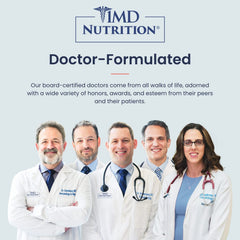 1MD Nutrition panel de datos nutricionales con dosificación clara
