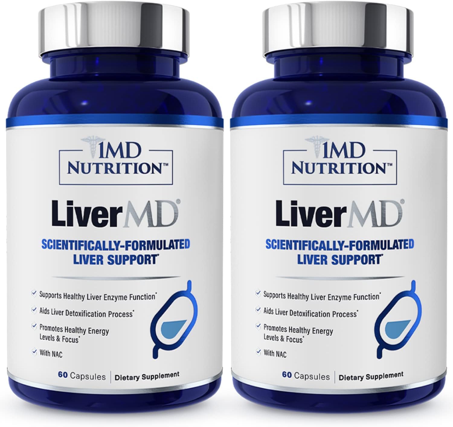 1MD LiverMD vista frontal del envase mostrando presentación y beneficio