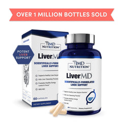 1MD Nutrition textura de la cápsula de LiverMD para evaluación de calidad