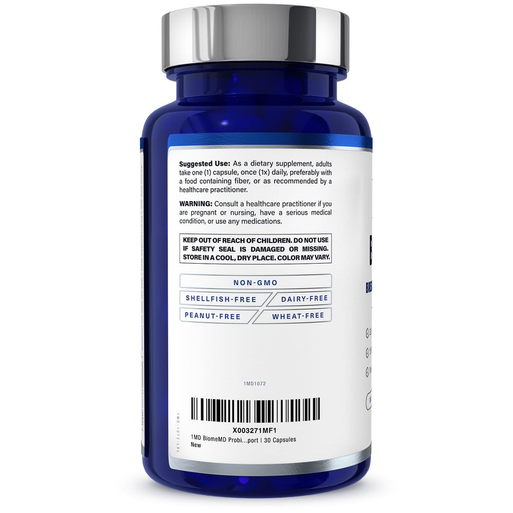 1MD Nutrition varias cápsulas sobre fondo neutro mostrando contenido