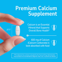 21st Century etiqueta que indica 600 mg por tableta y claridad en dosis