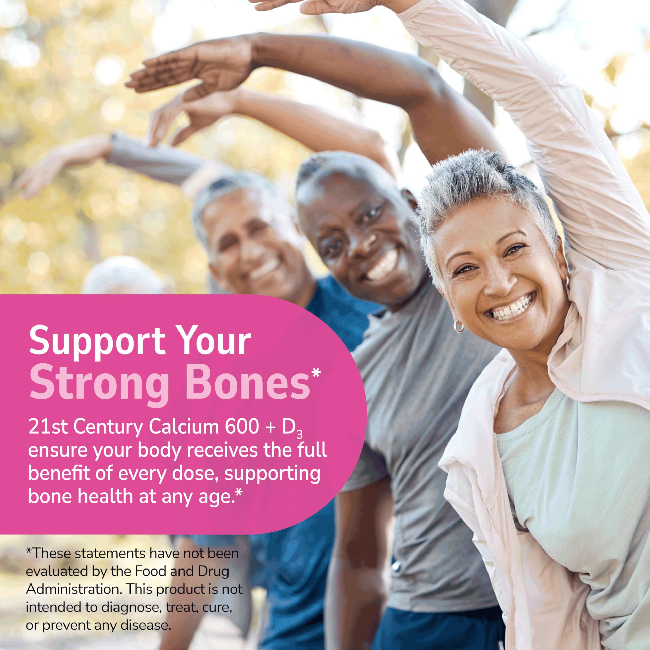 21st Century etiqueta con lista de ingredientes, claridad en contenido