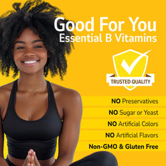 21st Century etiqueta nutricional destacando lista de vitaminas B