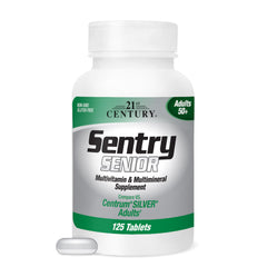 21st Century envase frontal muestra producto y beneficios visibles