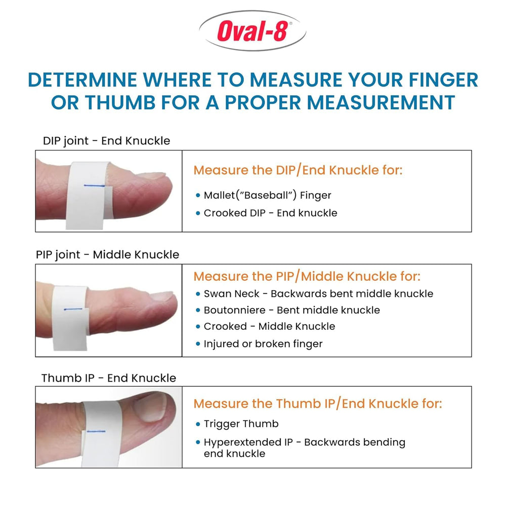 3-Point Products Oval-8 comparación de tallas 8,9,10 para elegir ajuste correcto