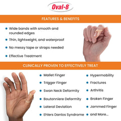 3-Point Products Oval-8 detalle de textura y bordes redondeados para confort
