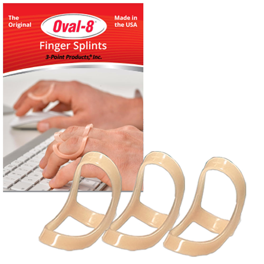 3-Point Products Oval-8 pack frontal mostrando tres tallas, comodidad inmediata