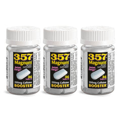 357 HR MAGNUM empaque frontal mostrando energía rápida