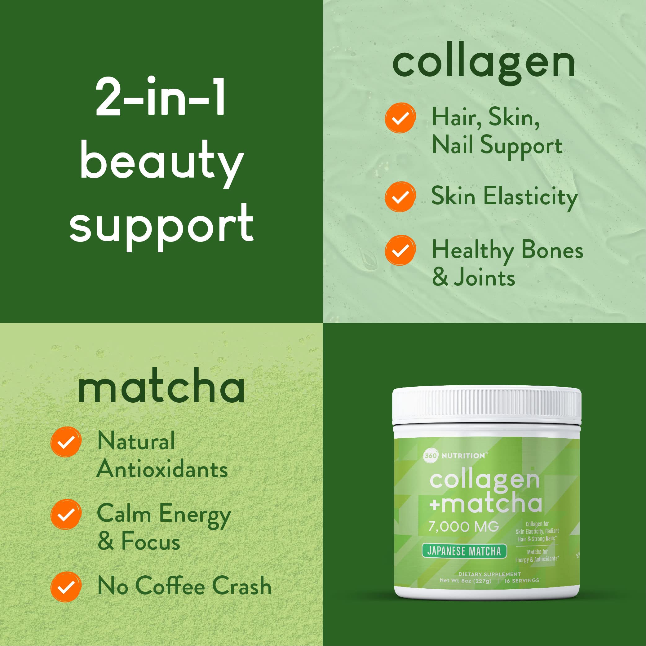 360 Nutrition batido matutino preparado fácil disolución y energía