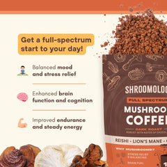 360 Nutrition etiqueta de ingredientes legible, indica los hongos incluidos y transparencia