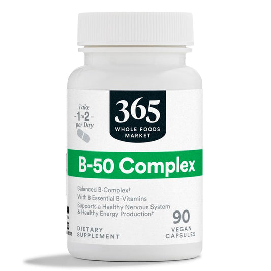 365 by Whole Foods Market frasco frontal mostrando etiqueta y beneficios