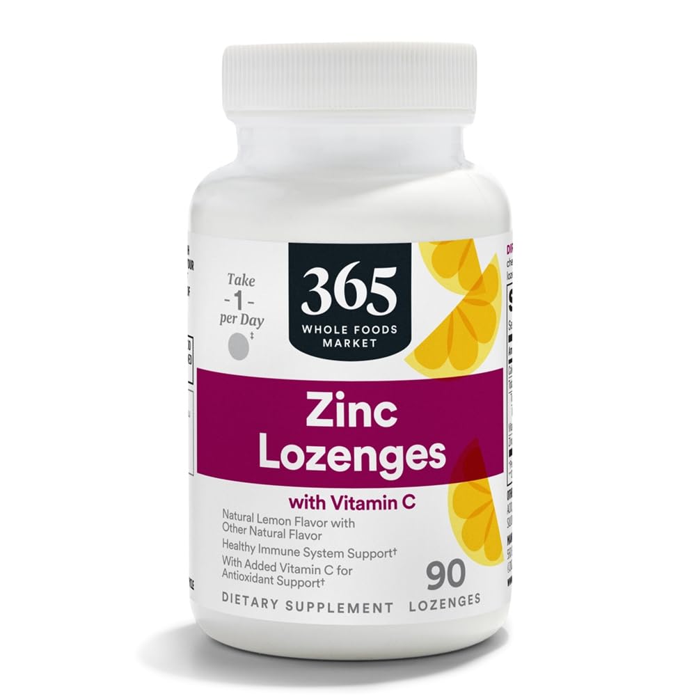 365 by Whole Foods Market frasco frontal mostrando 90 pastillas y beneficios