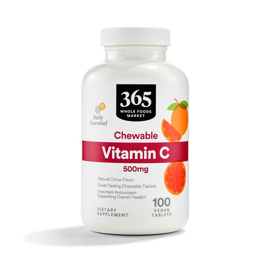 365 by Whole Foods Market frasco frontal mostrando etiqueta clara y confianza