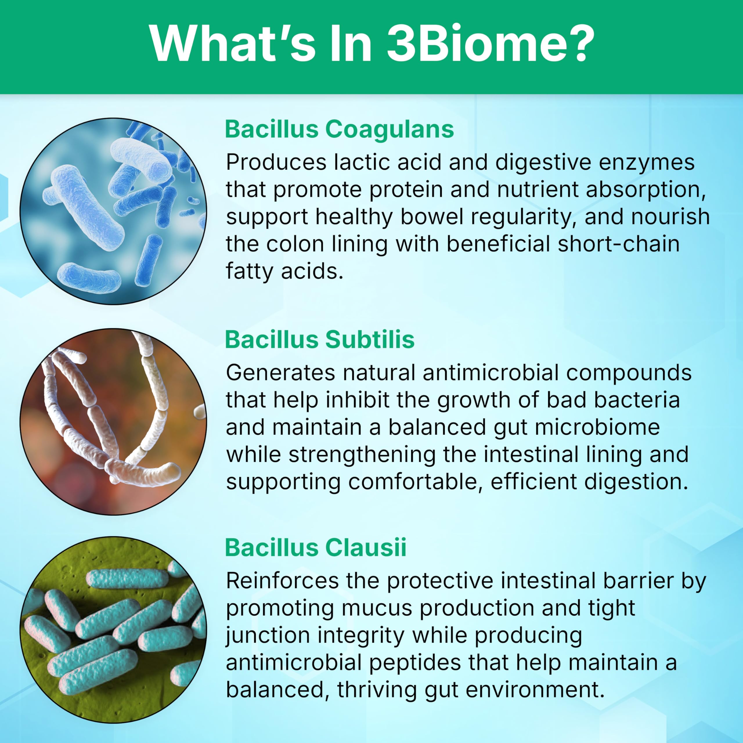 3Biome etiqueta con información nutricional para transparencia