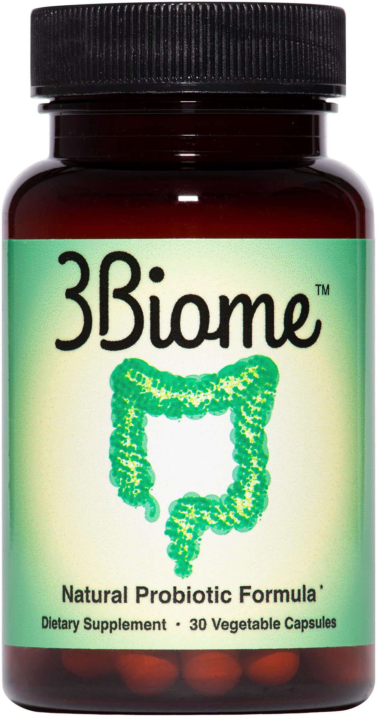 3Biome frente del producto mostrando etiqueta clara y confianza