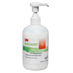 3M Avagard D envase frontal grande que muestra la marca y capacidad, ideal para reposición
