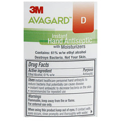 Close-up de textura del gel Avagard D de 3M que muestra absorción rápida y acabado no pegajoso