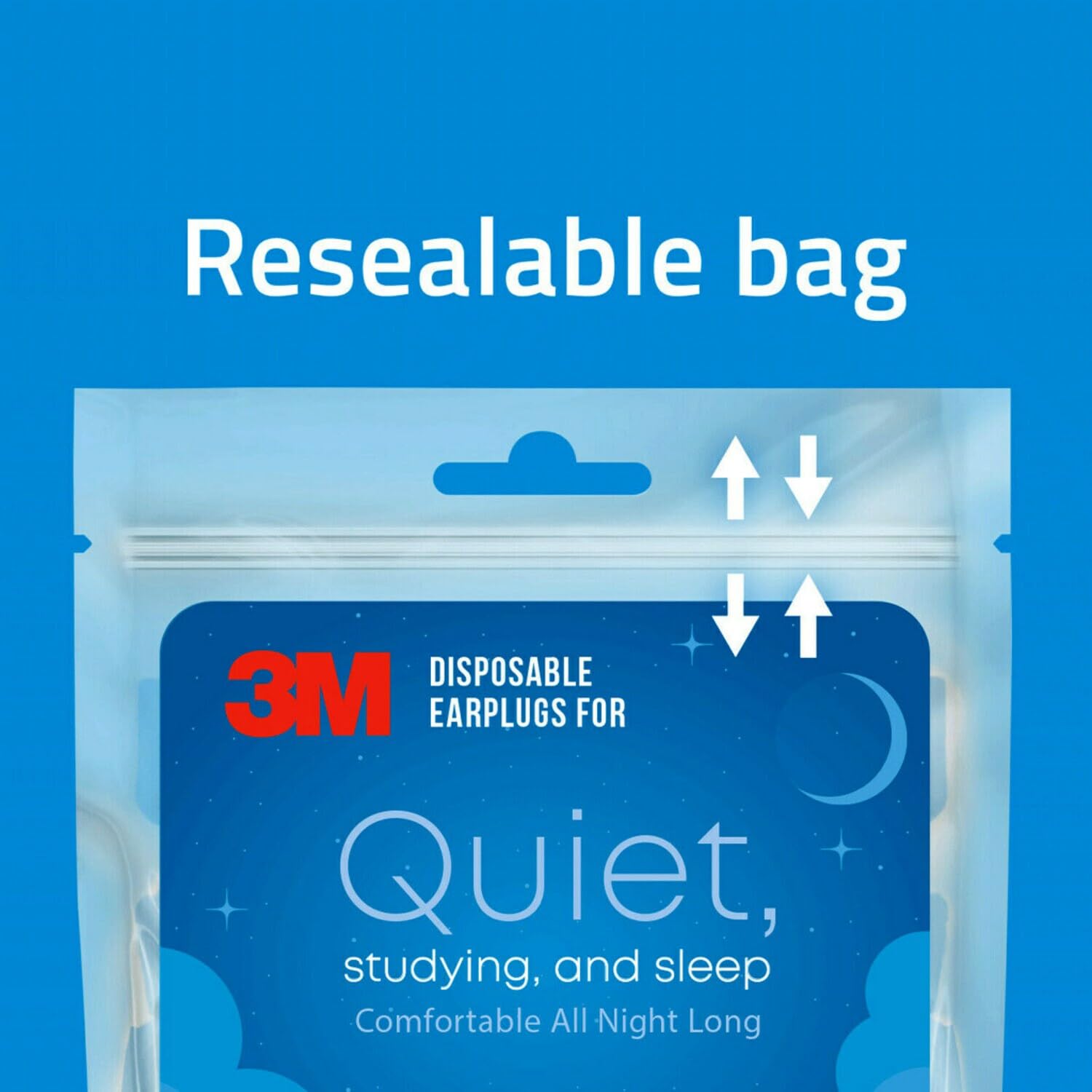 3M bolsa resellable cerrada para transporte seguro