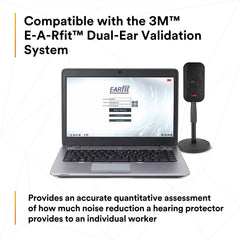 3M E‑A‑Rsoft etiqueta con NRR 33 dB y compatibilidad E‑A‑Rfit