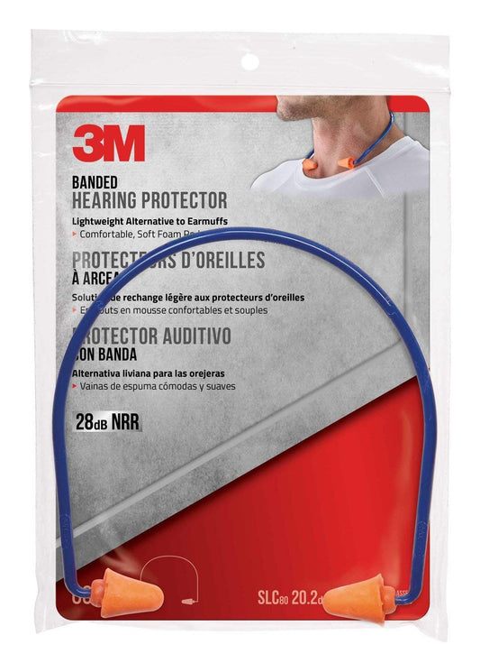 3M Safety Band vista frontal mostrando color naranja y diseño de banda, fácil ubicación