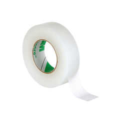 3M Transpore 1527-0 rollo frontal mostrando etiqueta y tamaño, utilidad hospitalaria