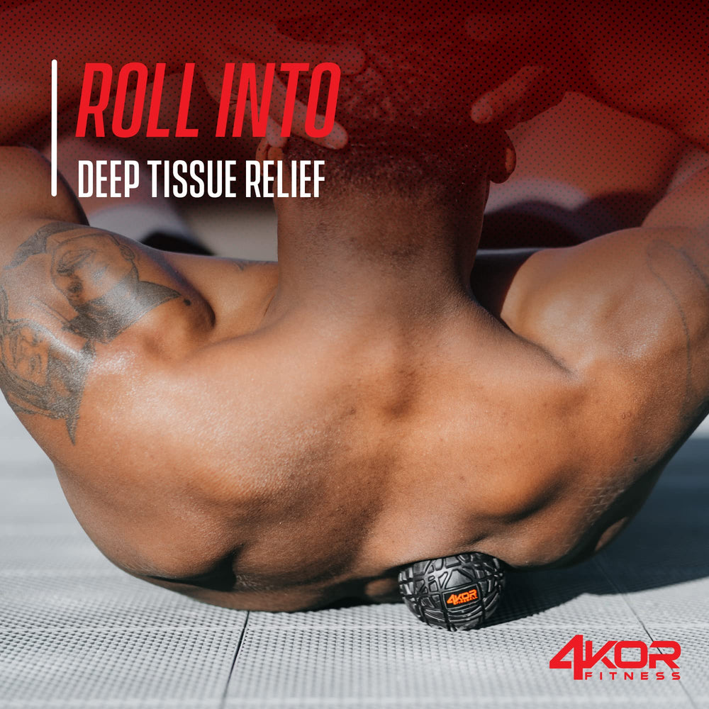 4KOR aplicación en suelo para liberar la musculatura lumbar y glúteos