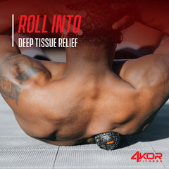 4KOR aplicación en suelo para liberar la musculatura lumbar y glúteos