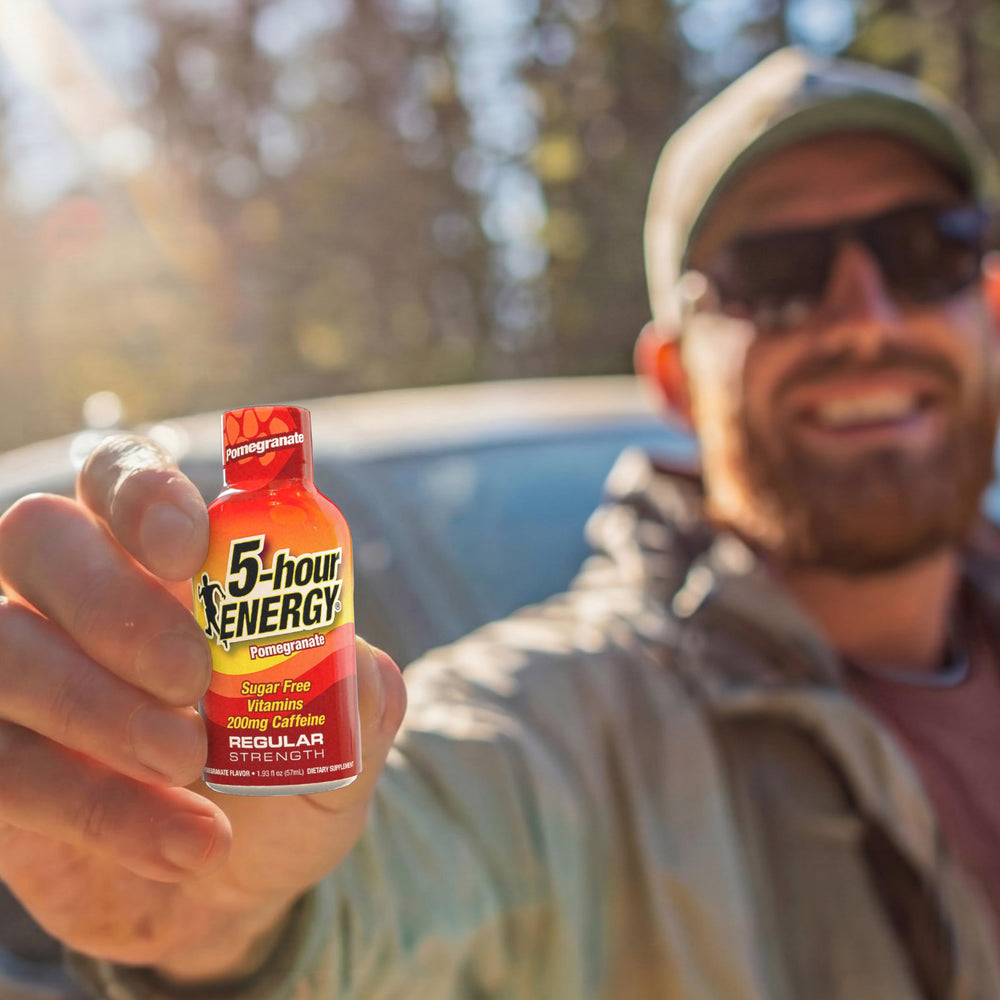 5-hour ENERGY botella abierta lista para beber, efecto inmediato