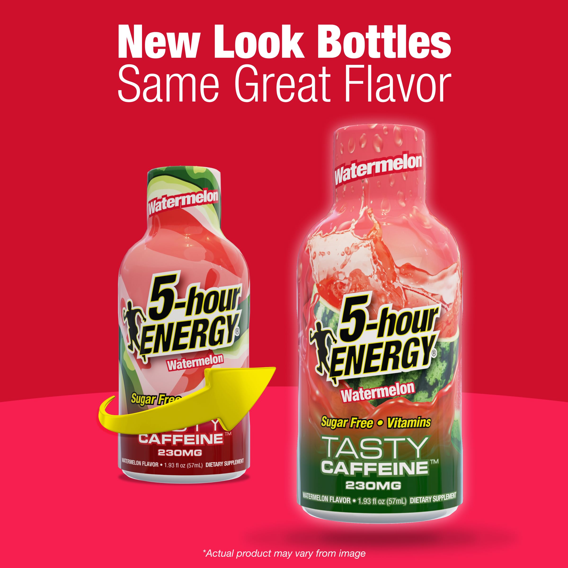 5-hour ENERGY botella abierta lista para beber, practicidad y efecto rápido