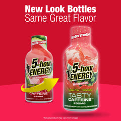 5-hour ENERGY botella abierta lista para beber, practicidad y efecto rápido