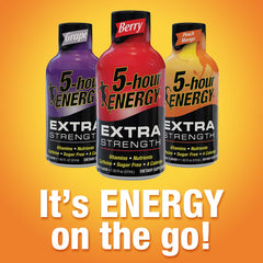 5-hour ENERGY varios envases abiertos del pack de 24, suministro continuo