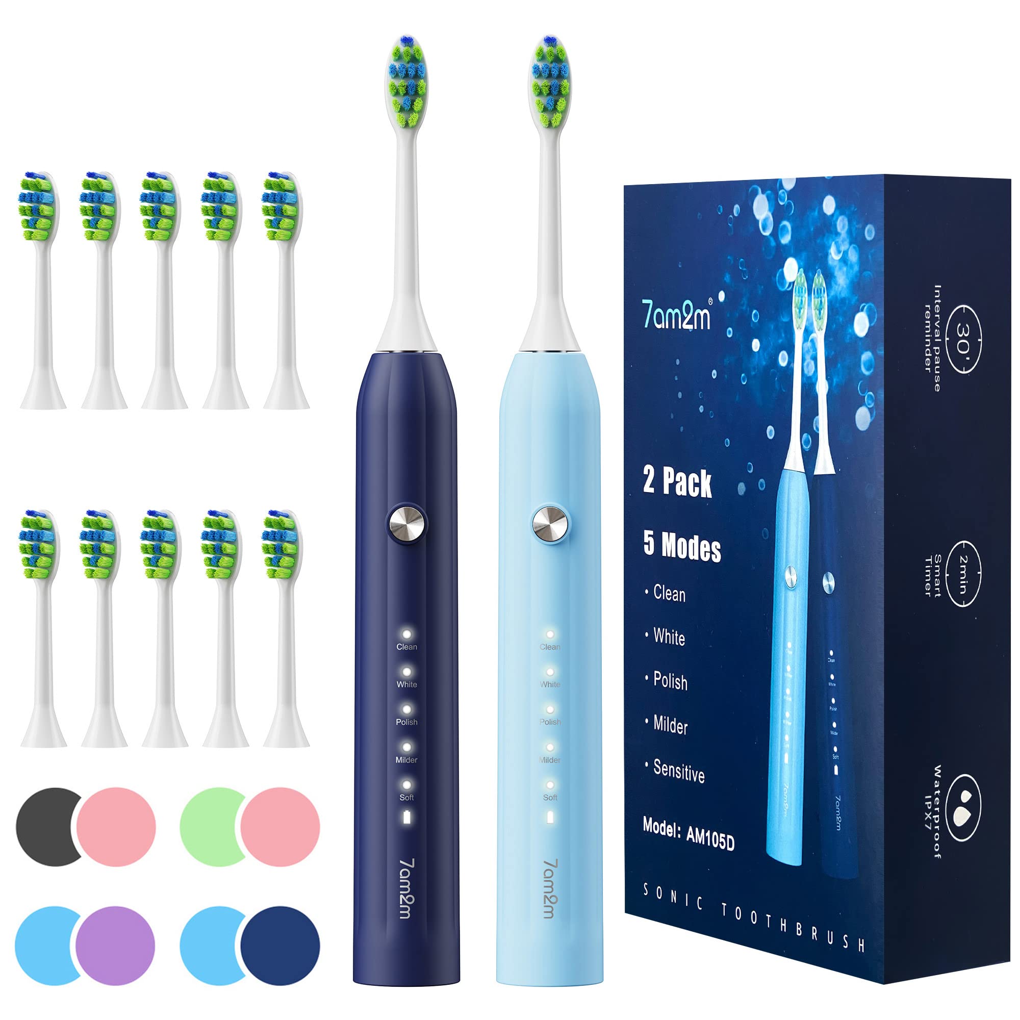 7AM2M vista frontal del pack doble, practicidad y ahorro