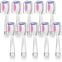 7zyki cabezal frontal pack 10 mostrando diseño y color rosa, fácil identificación