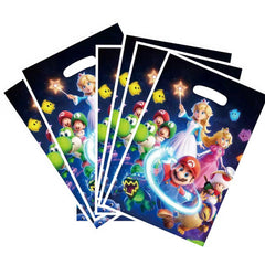 88xiaoyun bolsas colocadas en mesa de fiesta temática Mario, presentación profesional